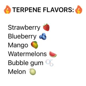 •$25 #TERPENE FLAVOR (add to any pack)