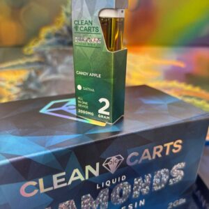 •$1099 #D80 – Clean Carts (1box -100/P)2g