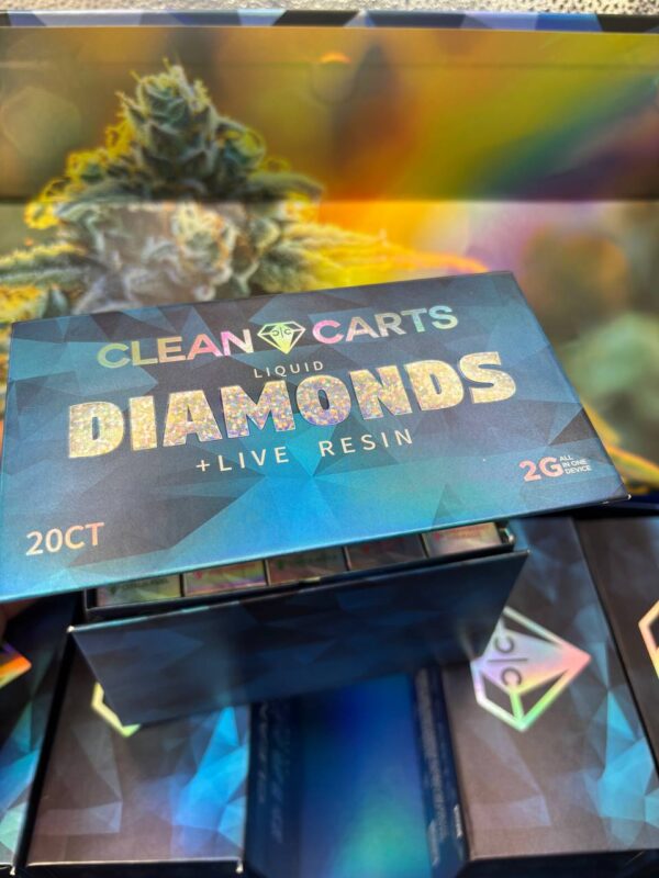 •$1099 #D80 – Clean Carts (1box -100/P)2g - Image 2