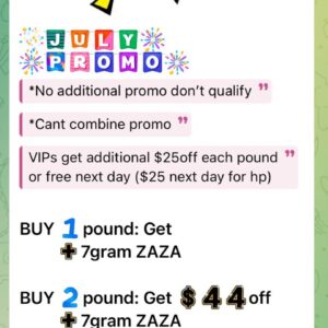 ***JULY FLOWER PROMO***