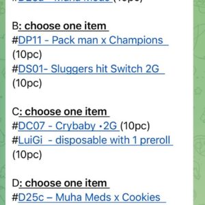 •$650 #SPECIALMix50 piece (choose ur own 5 different brands x 10 pc)